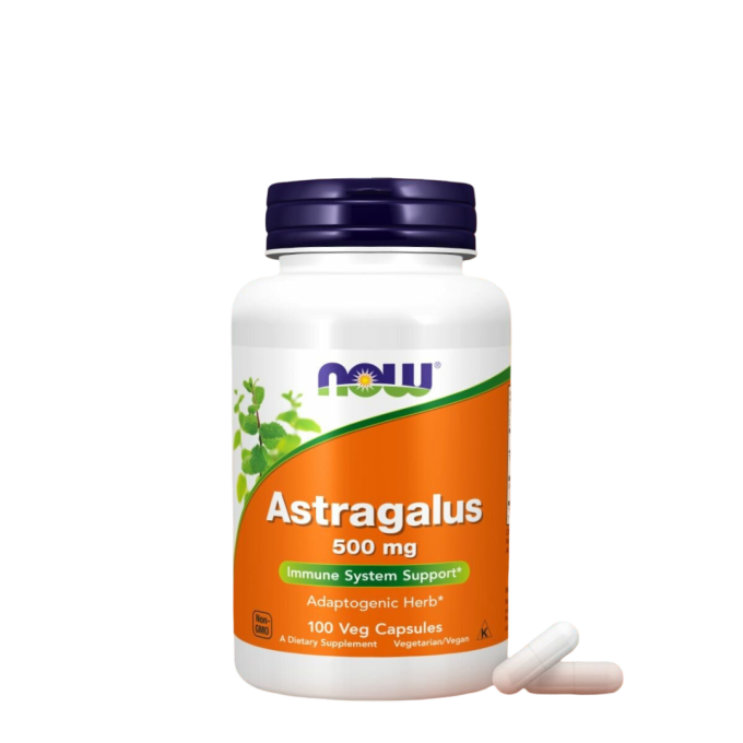 NOW FOODS ASTRAGALUS 500mg 100 капсул NS29471